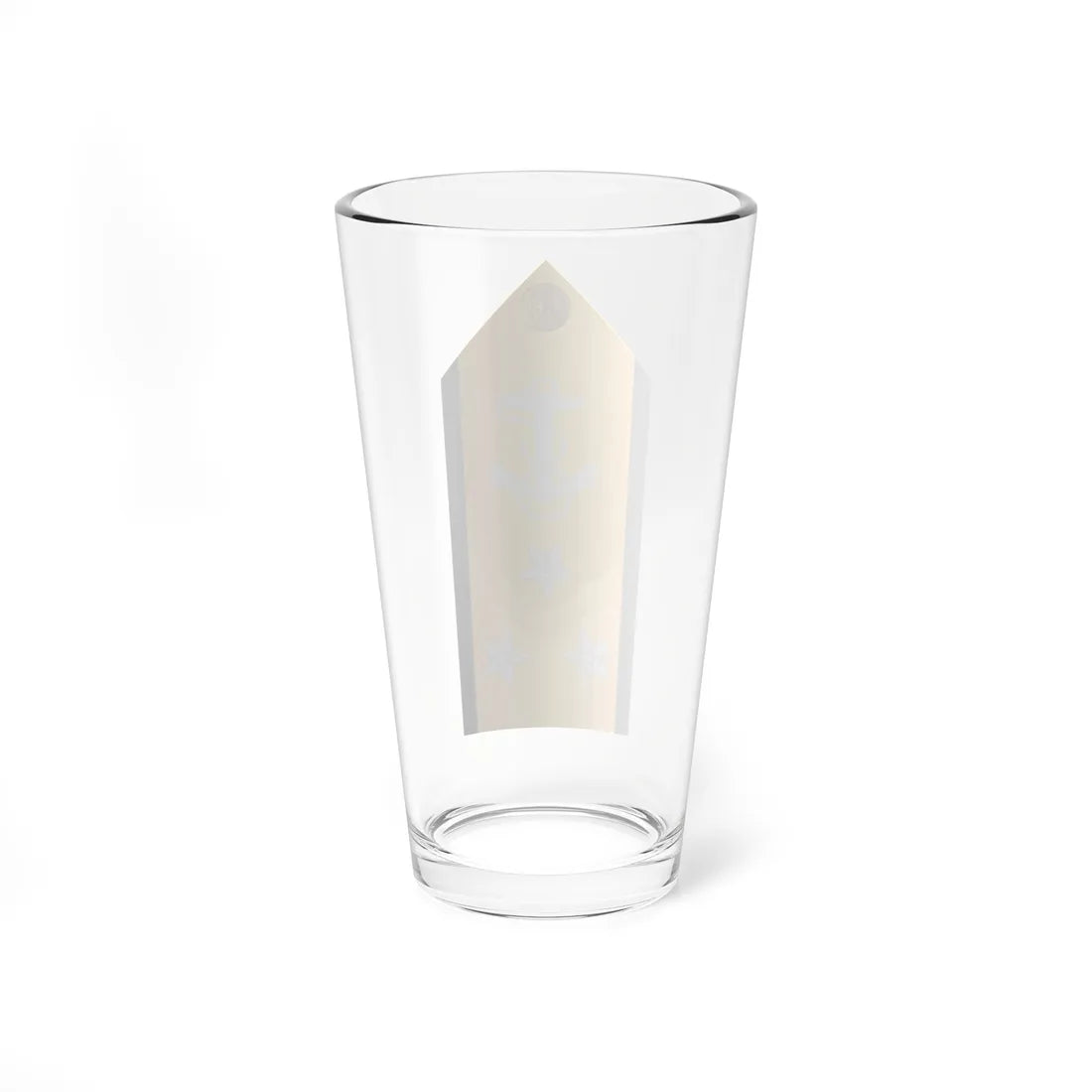 U.S. Navy Vice Admiral O 9 shoulder board (United States) (Military Rank) Pint Glass 16oz - Go Mug Yourself