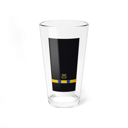 US Navy W 3 (United States) (Military Rank) Pint Glass 16oz 16oz - Go Mug Yourself
