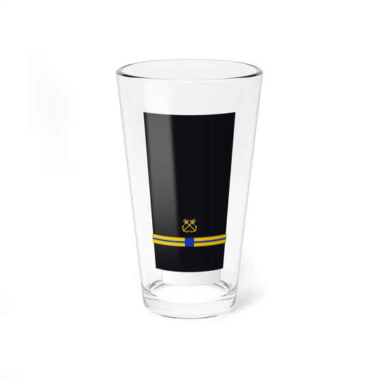 US Navy W 5 (United States) (Military Rank) Pint Glass 16oz 16oz - Go Mug Yourself