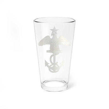 U.S.   NJROTC SCPO insignia (United States) (Military Rank) Pint Glass 16oz - Go Mug Yourself