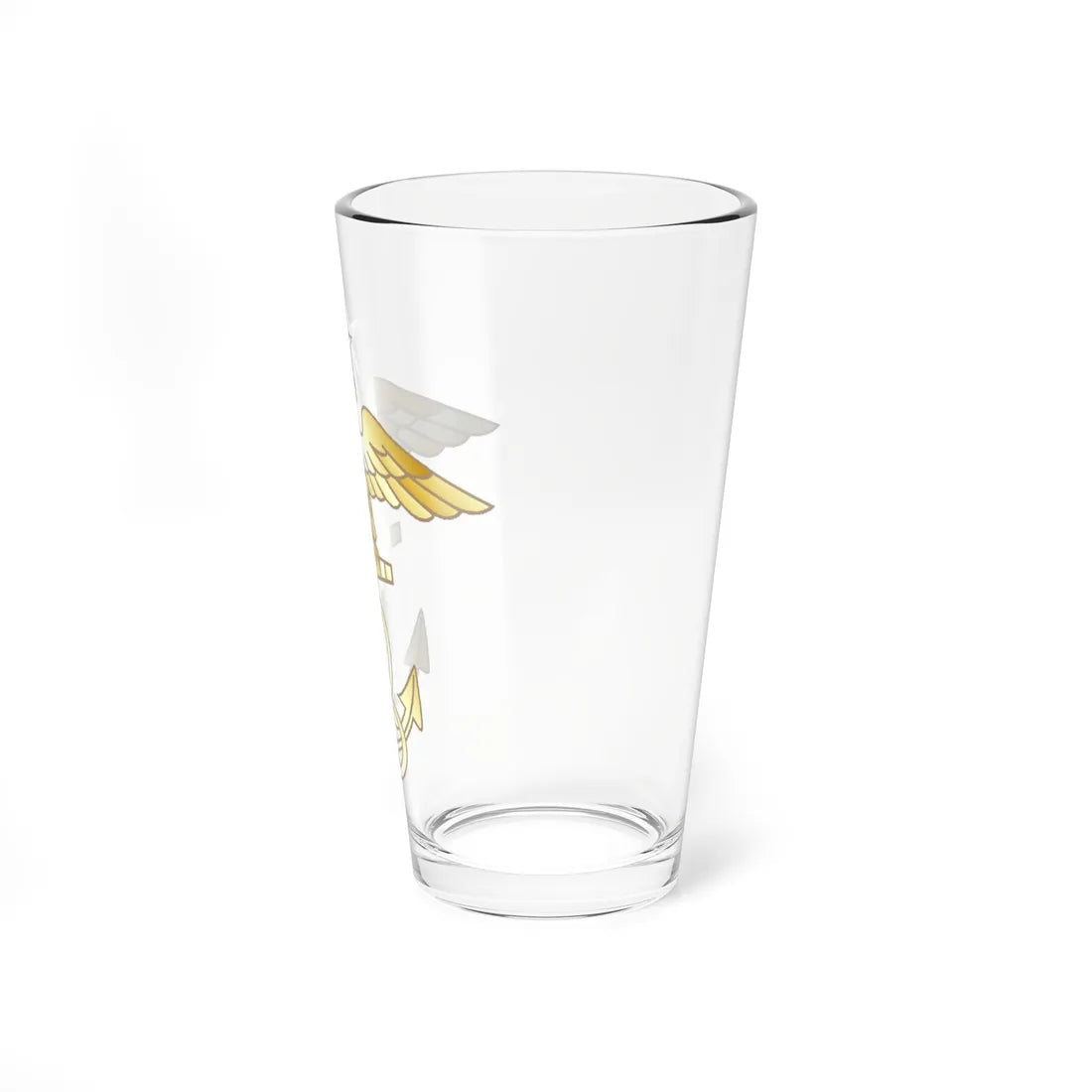 U.S.   NJROTC SCPO insignia (United States) (Military Rank) Pint Glass 16oz - Go Mug Yourself