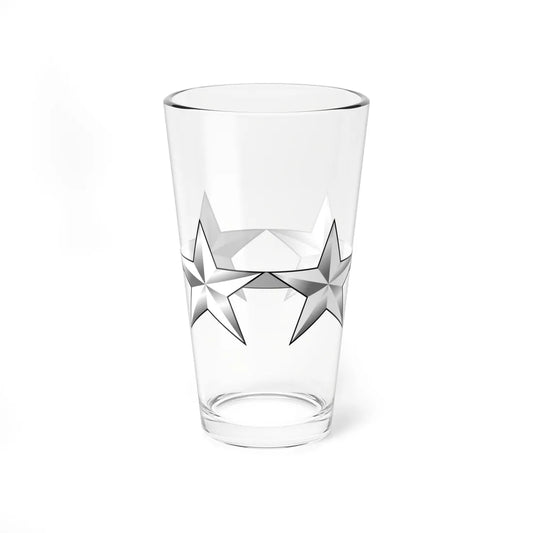 U.S. O 10 insignia with holding bar (United States) (Military Rank) Pint Glass 16oz 16oz - Go Mug Yourself