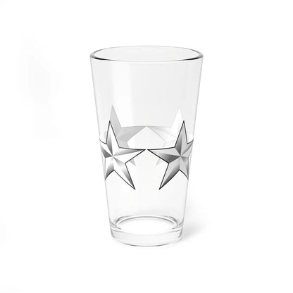 US O10 insignia (United States) (Military Rank) Pint Glass 16oz 16oz - Go Mug Yourself