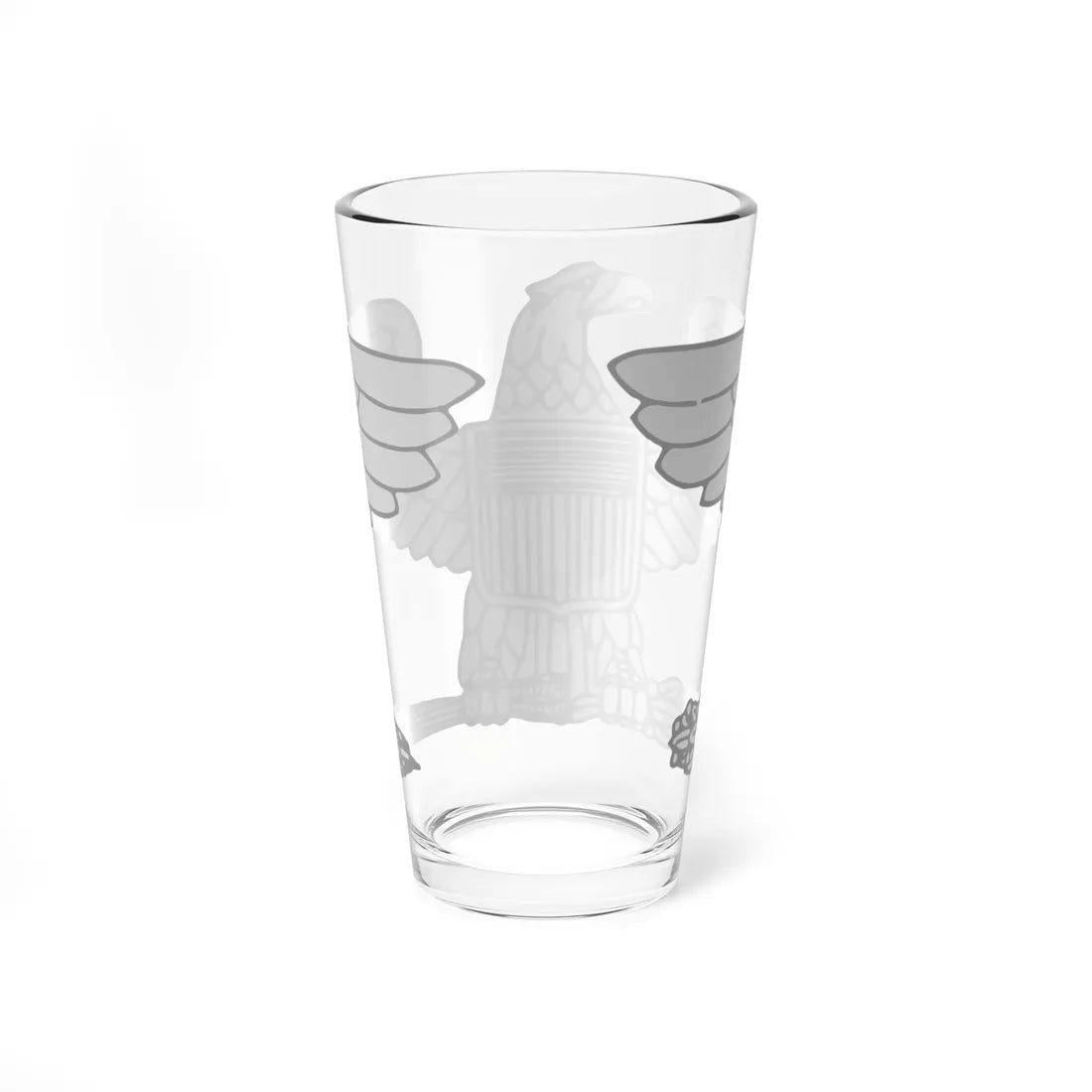 US O6 insignia shaded (United States) (Military Rank) Pint Glass 16oz - Go Mug Yourself