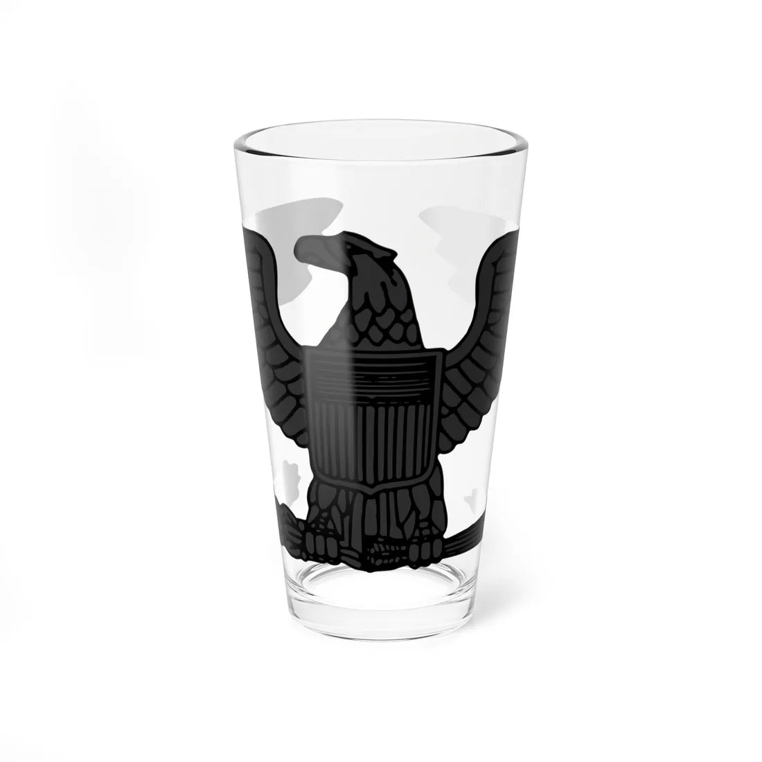 US O6 insignia subdued (United States) (Military Rank) Pint Glass 16oz 16oz - Go Mug Yourself