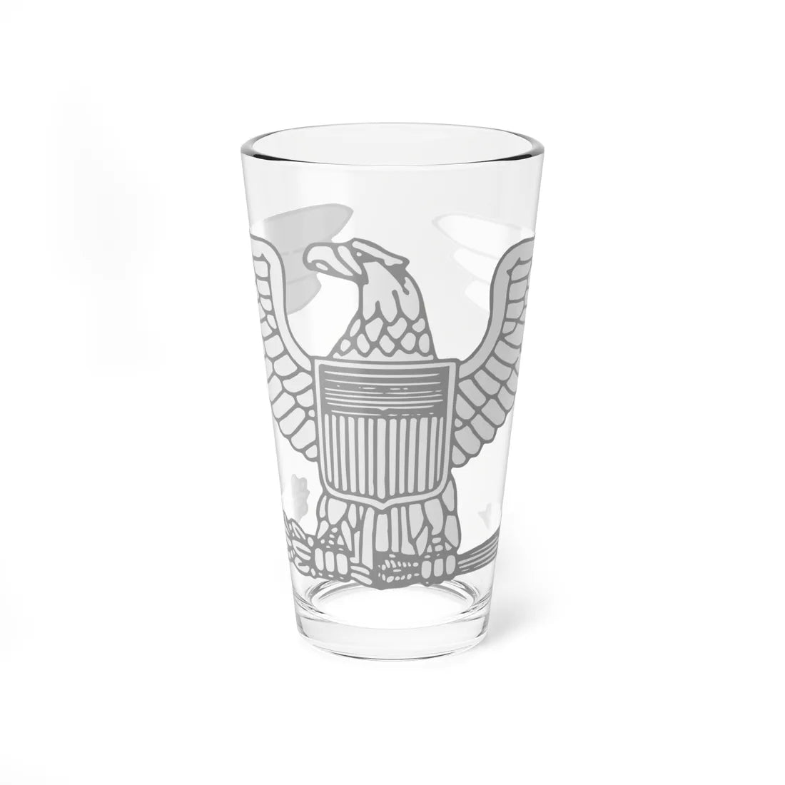 US O6 insignia (United States) (Military Rank) Pint Glass 16oz 16oz - Go Mug Yourself