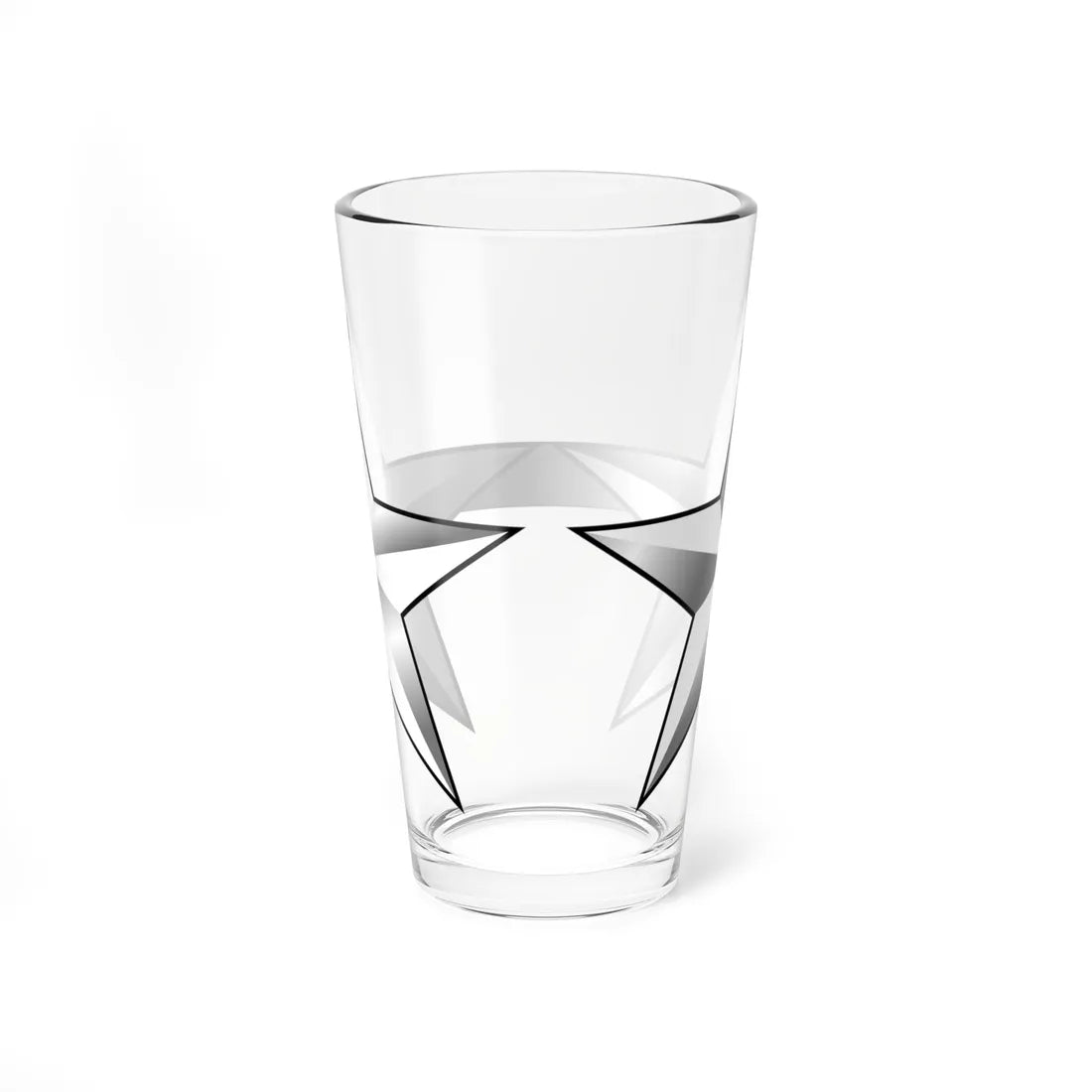 US O8 insignia holding bar (United States) (Military Rank) Pint Glass 16oz - Go Mug Yourself