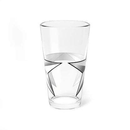 US O8 insignia holding bar (United States) (Military Rank) Pint Glass 16oz - Go Mug Yourself