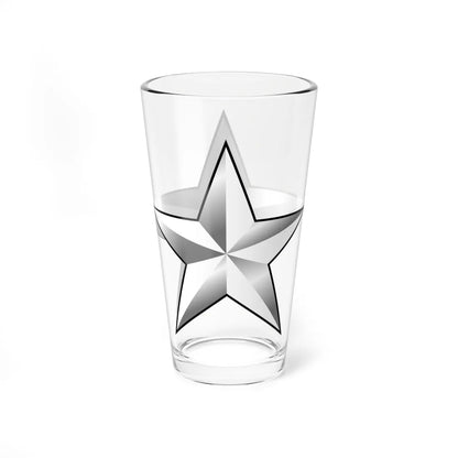 US O8 insignia holding bar (United States) (Military Rank) Pint Glass 16oz - Go Mug Yourself