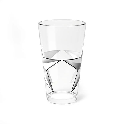 US O8 insignia (United States) (Military Rank) Pint Glass 16oz 16oz - Go Mug Yourself