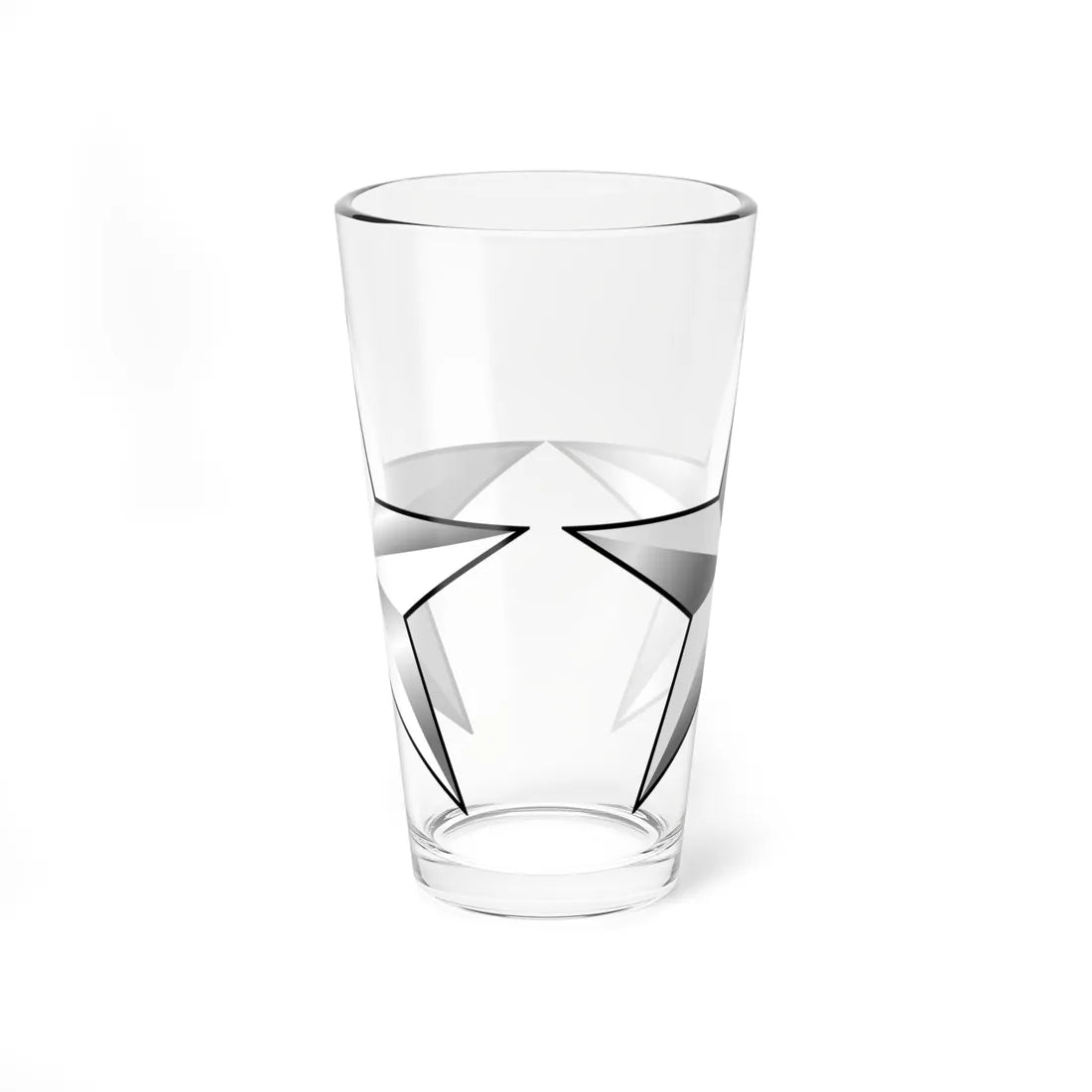 US O8 insignia (United States) (Military Rank) Pint Glass 16oz - Go Mug Yourself