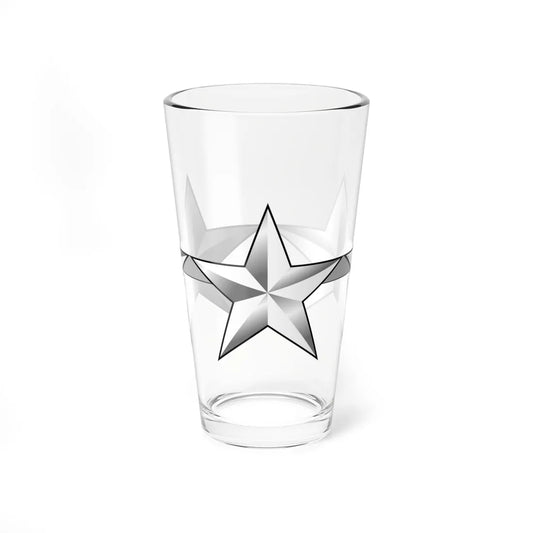 US O9 insignia holding bar (United States) (Military Rank) Pint Glass 16oz 16oz - Go Mug Yourself