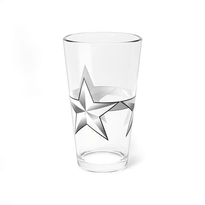 US O9 insignia holding bar (United States) (Military Rank) Pint Glass 16oz - Go Mug Yourself