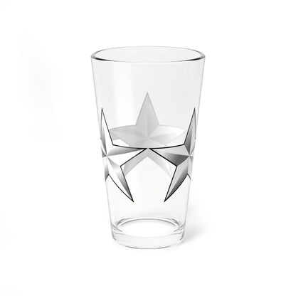 US O9 insignia holding bar (United States) (Military Rank) Pint Glass 16oz - Go Mug Yourself