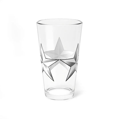 US O9 insignia (United States) (Military Rank) Pint Glass 16oz - Go Mug Yourself