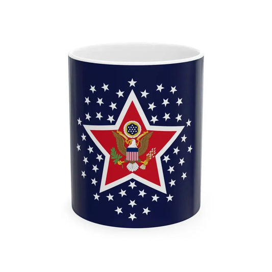 US Presidential Color Army 1912 (United States) White Coffee Mug 11oz - Go Mug Yourself
