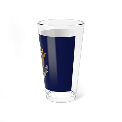 US Presidential Flag Navy 1899 (United States) Pint Glass 16oz - Go Mug Yourself