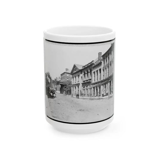 U.S. Quartermaster's Office, Charleston, South Carolina (U.S. Civil War) White Coffee Mug 15oz - Go Mug Yourself