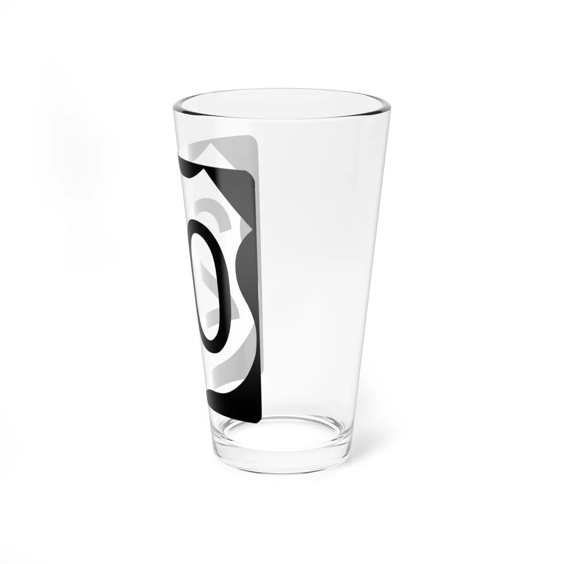 US Route 20 in Illinois Road Sign (Illinois) (Road Sign) Pint Glass 16oz - Go Mug Yourself