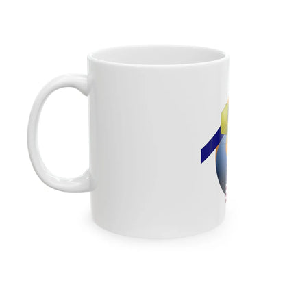 US-Satellite (United States) White Coffee Mug - Go Mug Yourself