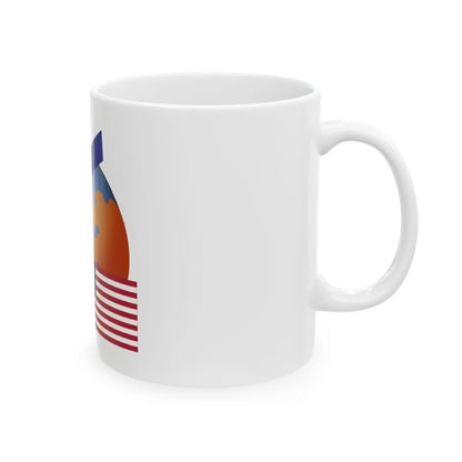 US-Satellite (United States) White Coffee Mug - Go Mug Yourself