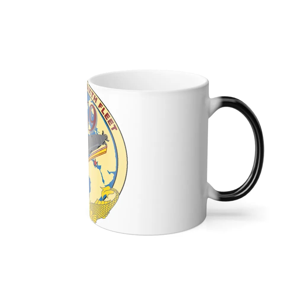US Sixth Fleet CTF 69 (U.S. Navy) Color Changing Mug 11oz-Go Mug Yourself
