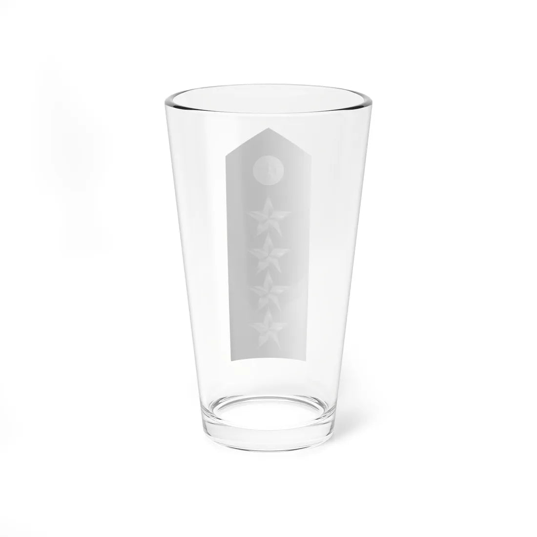 US Space force O10 (United States) (Military Rank) Pint Glass 16oz - Go Mug Yourself