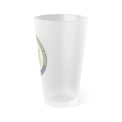 US Surface Transportation Board - Frosted Pint Glass 16oz - Go Mug Yourself
