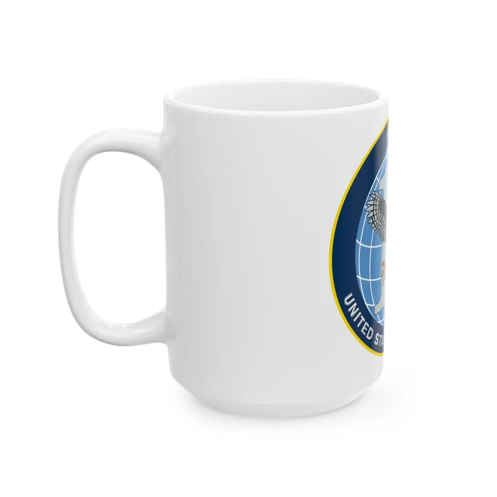 US Tenth Fleet (U.S. Navy) White Coffee Mug-Go Mug Yourself