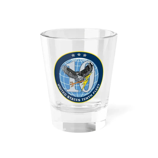 US Tenth Fleet (U.S. Navy) Shot Glass 1.5oz 1.5oz - Go Mug Yourself