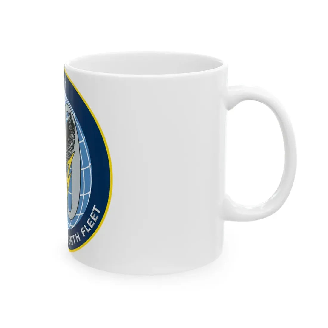 US Tenth Fleet (U.S. Navy) White Coffee Mug - Go Mug Yourself