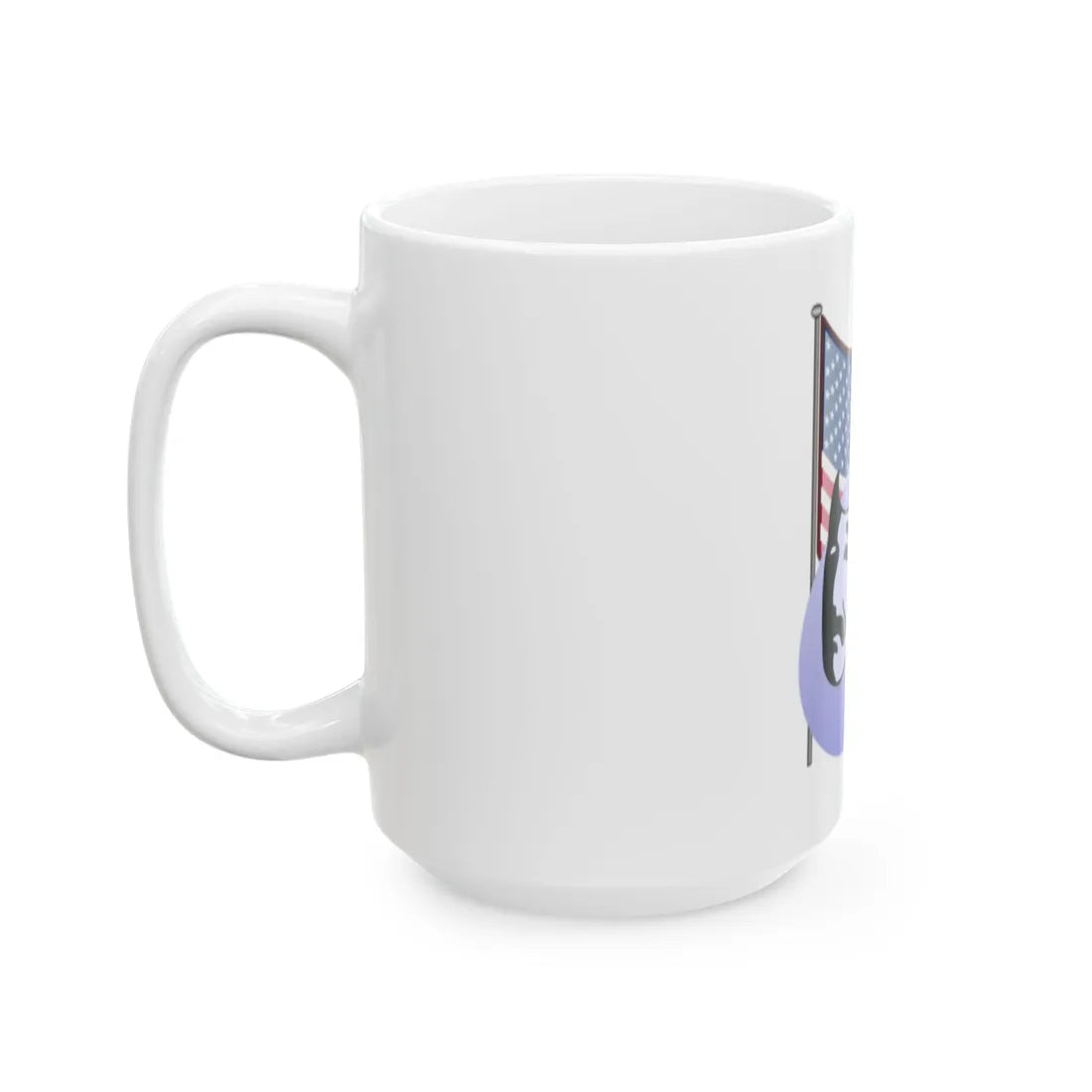 Us-theatre-actor (United States) White Coffee Mug - Go Mug Yourself