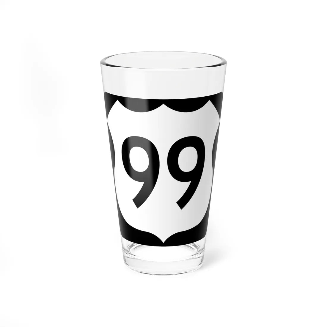 US XX 1961 (Arkansas) (Road Sign) Pint Glass 16oz - Go Mug Yourself