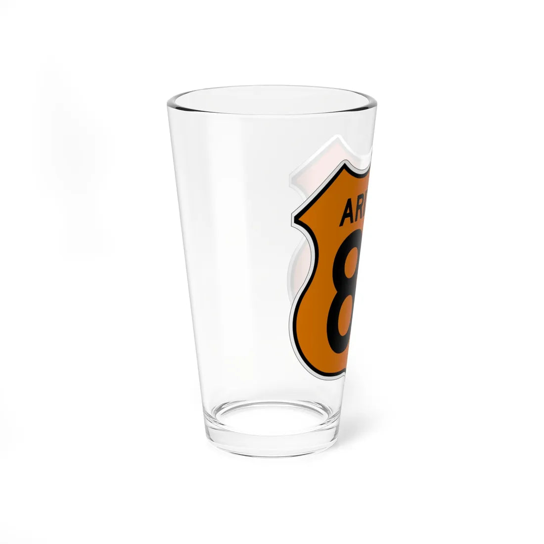 US XX Arizona 1956 North (Arizona) (Road Sign) Pint Glass 16oz - Go Mug Yourself