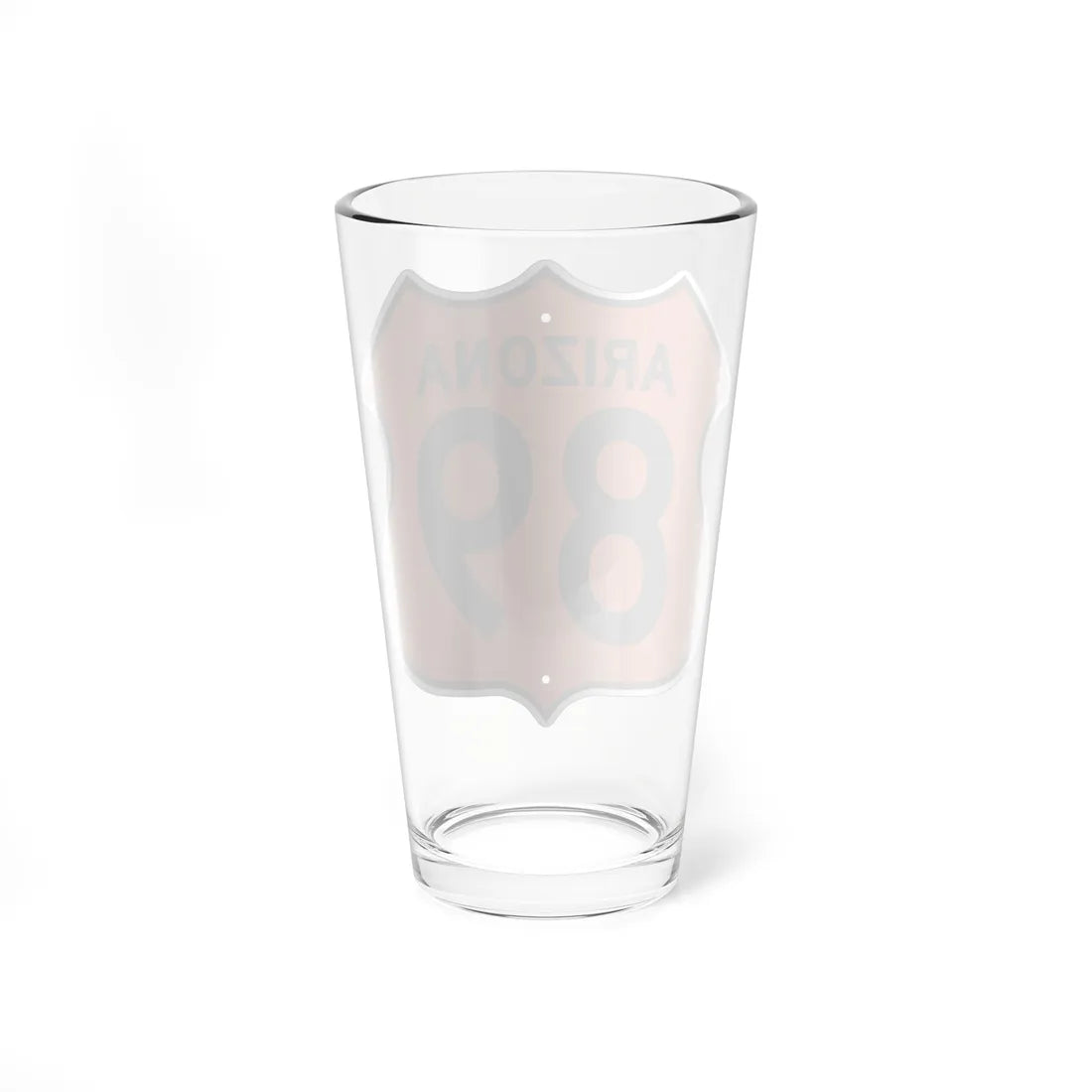 US XX Arizona 1956 North (Arizona) (Road Sign) Pint Glass 16oz - Go Mug Yourself