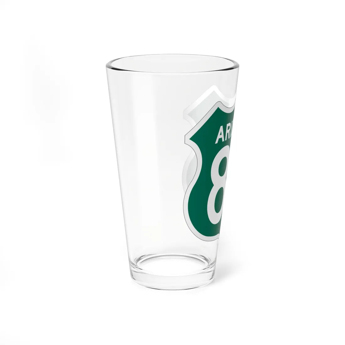 US XX Arizona 1956 South (Arizona) (Road Sign) Pint Glass 16oz - Go Mug Yourself