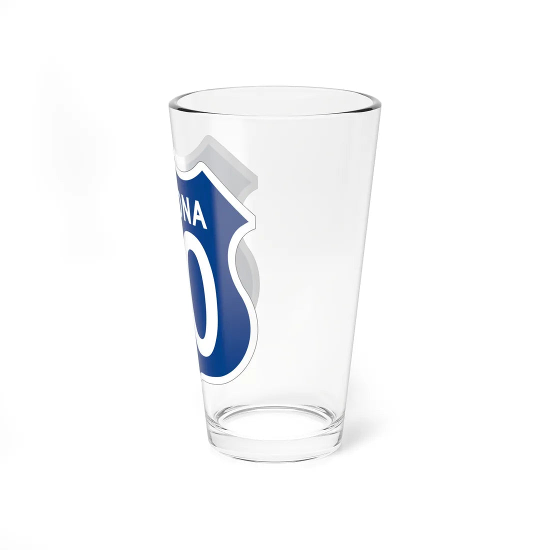 US XX Arizona 1956 West (Arizona) (Road Sign) Pint Glass 16oz - Go Mug Yourself