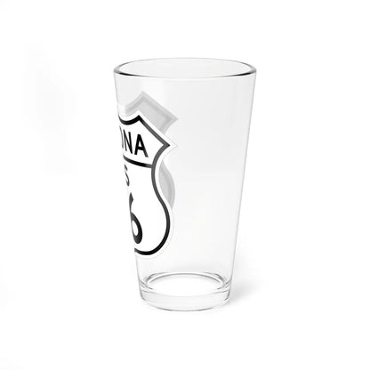 US XX YYY 1948 (Arizona) (Road Sign) Pint Glass 16oz - Go Mug Yourself