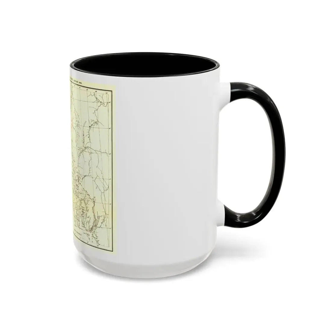 USA - Alaska (1903) (Map) Accent Coffee Mug - Go Mug Yourself