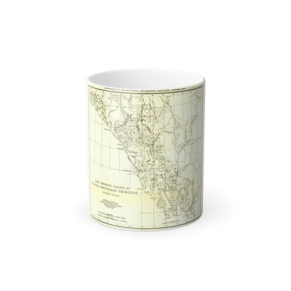 USA - Alaska (1903) (Map) Color Changing Mug 11oz-11oz-Go Mug Yourself