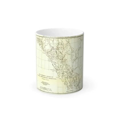USA - Alaska (1903) (Map) Color Changing Mug 11oz Default Title 11oz - Go Mug Yourself