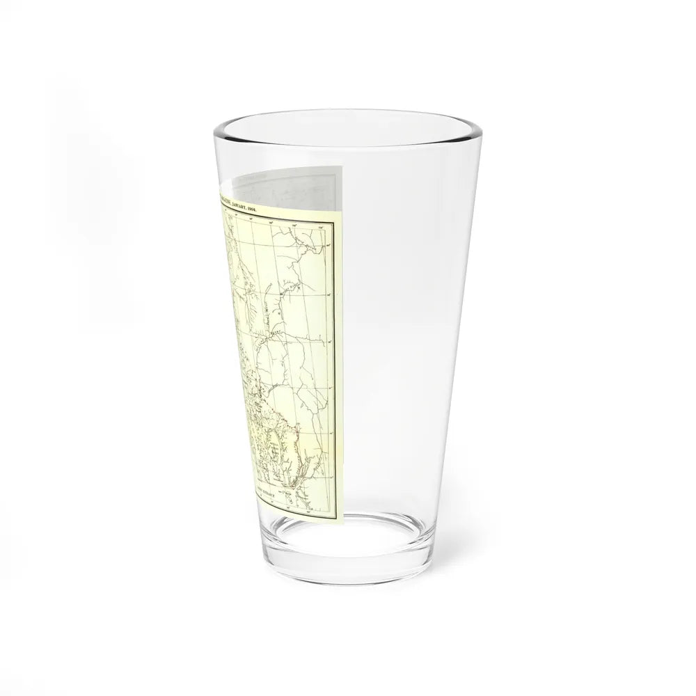 USA - Alaska (1903) (Map) Pint Glass 16oz-Go Mug Yourself