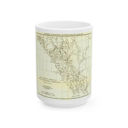 USA - Alaska (1903) (Map) White Coffee Mug 15oz - Go Mug Yourself