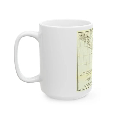 USA - Alaska (1903) (Map) White Coffee Mug-Go Mug Yourself