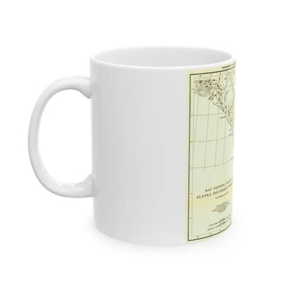 USA - Alaska (1903) (Map) White Coffee Mug - Go Mug Yourself