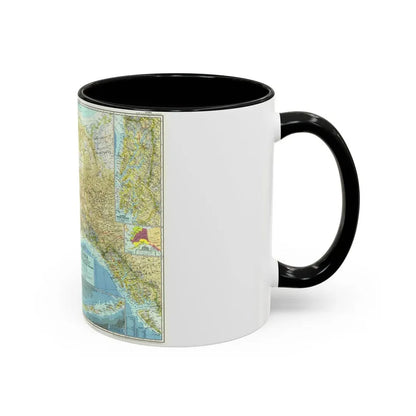 USA - Alaska (1956) (Map) Accent Coffee Mug - Go Mug Yourself