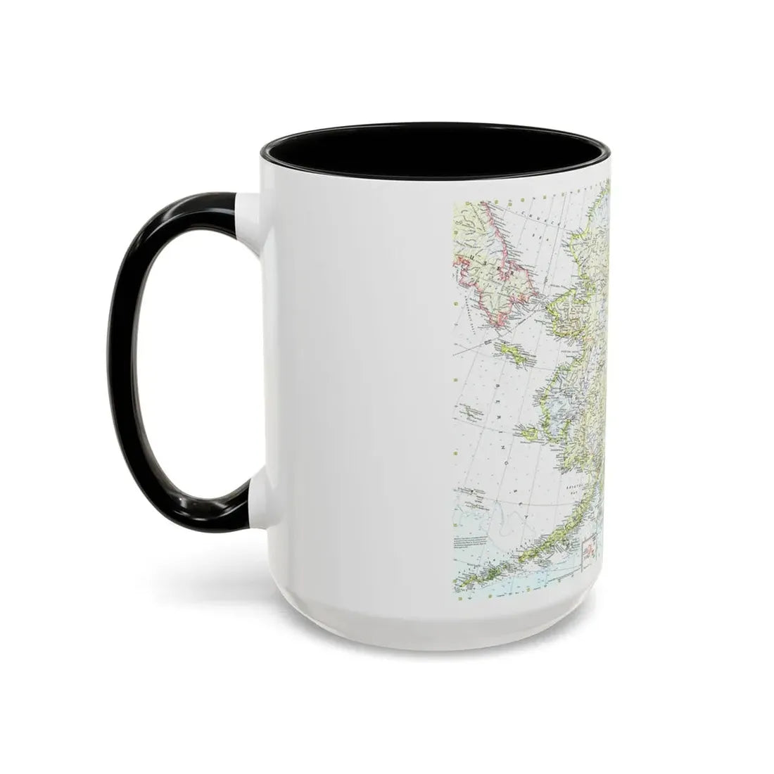 USA - Alaska (1959) (Map) Accent Coffee Mug - Go Mug Yourself