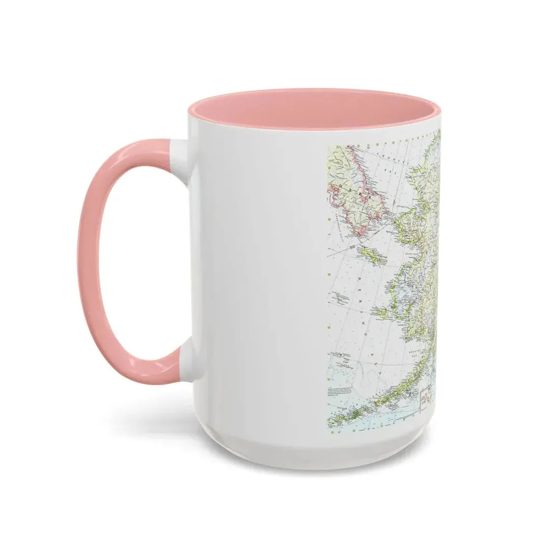 USA - Alaska (1959) (Map) Accent Coffee Mug - Go Mug Yourself