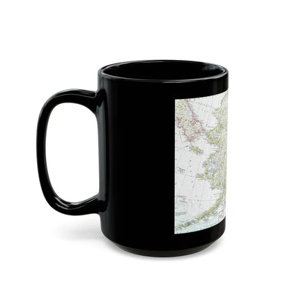 USA - Alaska (1959) (Map) Black Coffee Mug - Go Mug Yourself