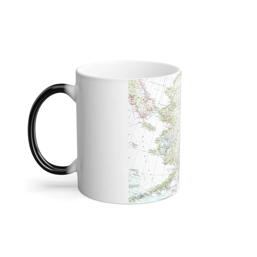 USA - Alaska (1959) (Map) Color Changing Mug 11oz-Go Mug Yourself